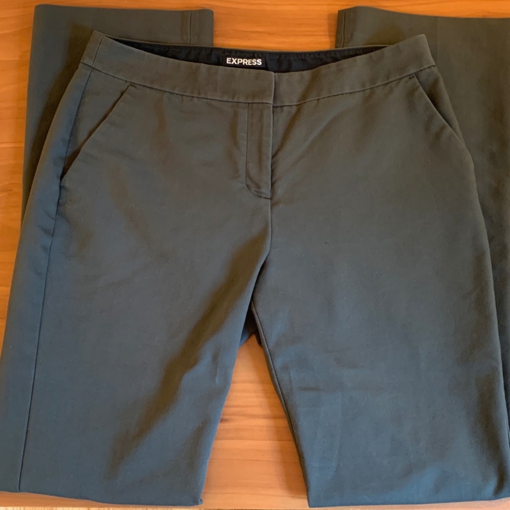 Express Mid Rise Boot Columnist Pant